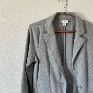 A NEW DAY | Casual Sweatshirt Blazer, Gray